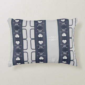 bringing back the life back accent pillow