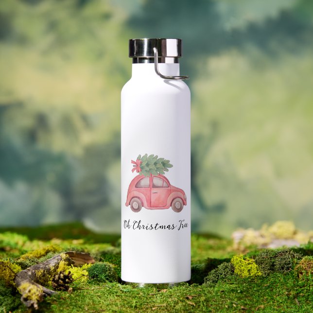 Bringing Home the Christmas Tree Water Bottle (Outdoor)