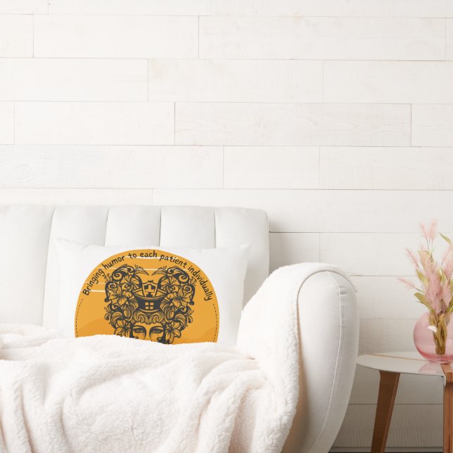Bringing humour to each patient individually - Nur Lumbar Pillow (Couch)