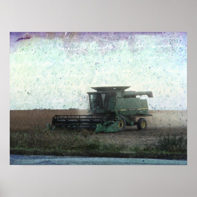 Bringing in the Harvest Poster (Front)