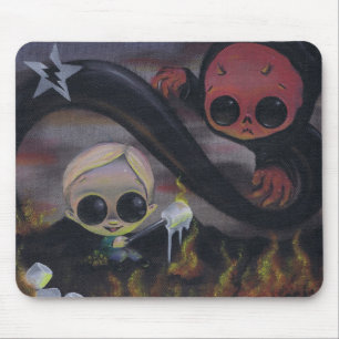 bringing marshmallows mousepad