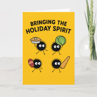 Bringing the Holiday Spirit, Cute Anime Card
