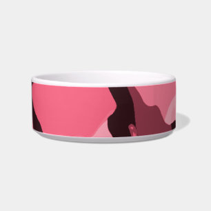 Brink Pink Camo; Camouflage Bowl