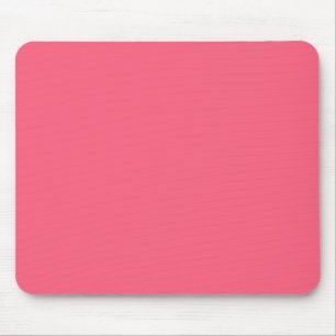 Brink pink (solid colour) mouse pad
