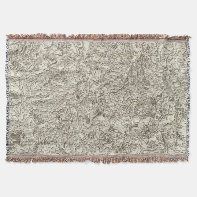 Brioude, Issoire Throw Blanket (Front)