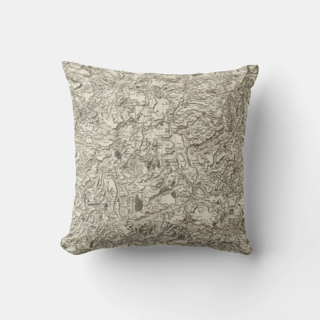 Brioude, Issoire Throw Pillow (Front)