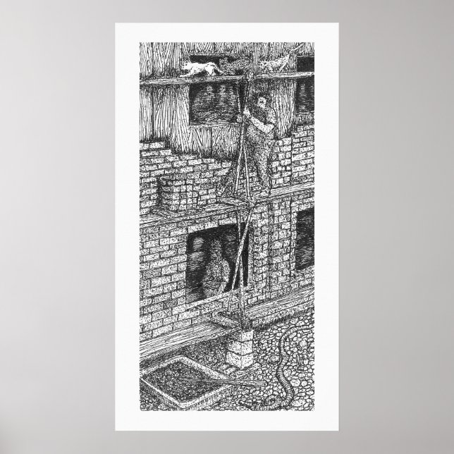 Briques - Poster (Devant)