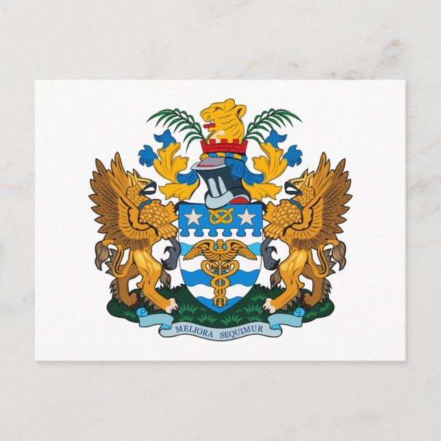Brisbane Coat of Arms Postcard (Front)