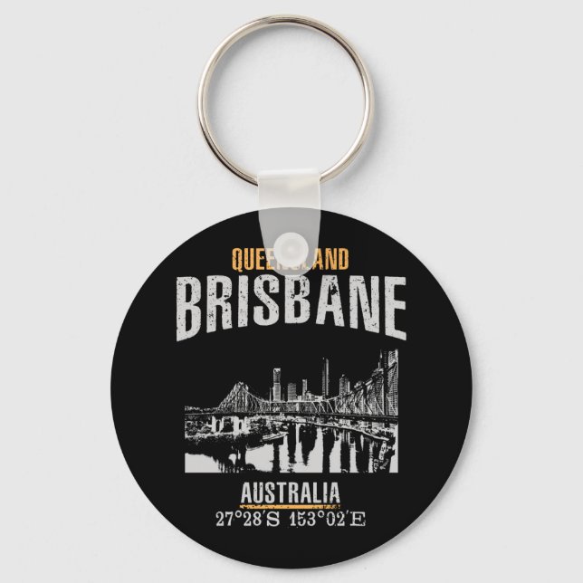 Brisbane Keychain (Front)