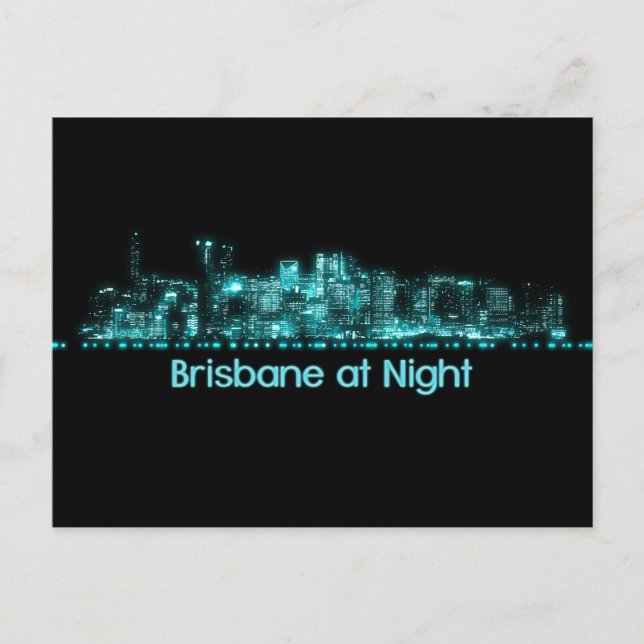 Brisbane Skyline Postcard (Front)