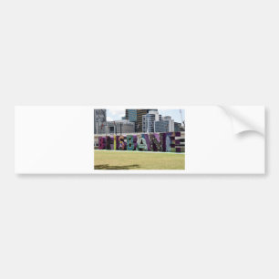 BRISBANE  SOUTHBANK QUEENSLAND AUSTRALIA BUMPER STICKER