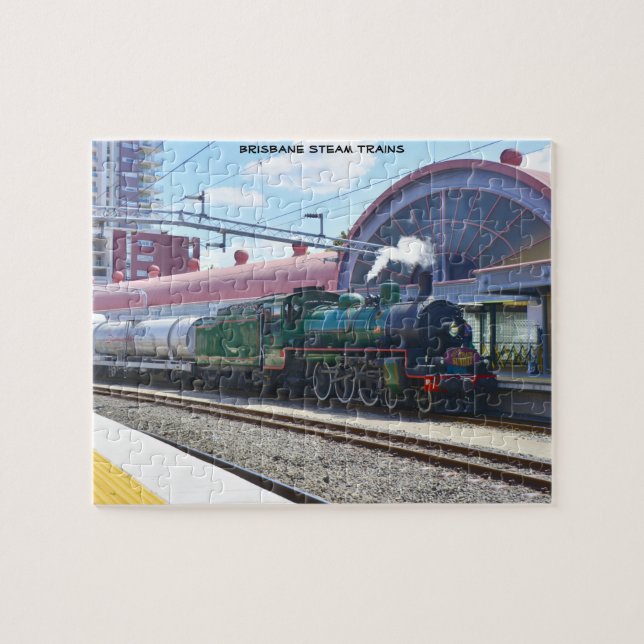 Brisbane Steam Trains Jigsaw Puzzle (Horizontal)