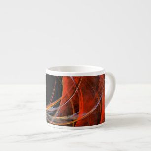 Briser le cercle Art Abstrait Espresso Mug