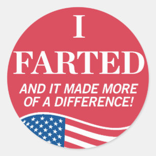 Briser le vent sur le sticker de vote