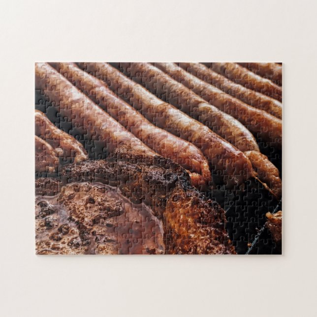 Brisket BBQ Brats Viande Jigsaw Puzzle (Horizontal)