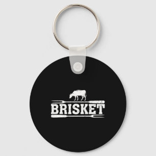 Brisket Bbq Grilling Byrbecue Bbq Master Grilling  Keychain