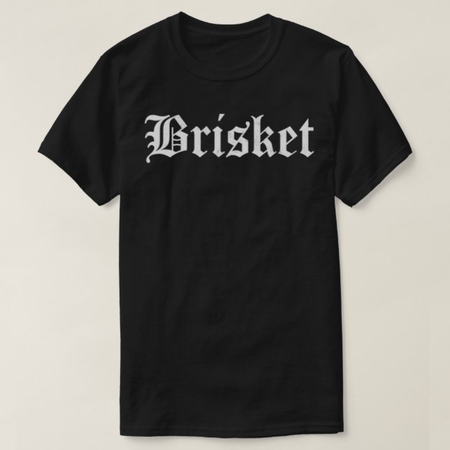 Brisket Lover BBQ Backyard Grill Smoker Cookout au T-Shirt (Design Front)
