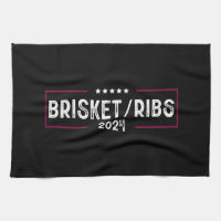 Brisket Ribs 2024 BBQ Barbecue Political Election