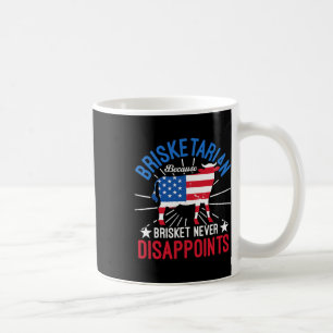Brisketarian Because Brisket Never Disappoints Bbq Coffee Mug