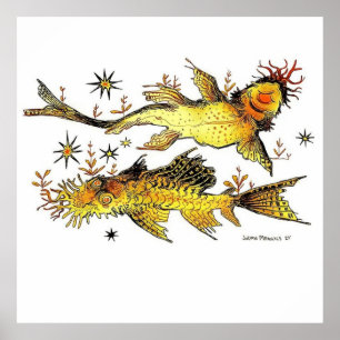 Bristlenose Pleco Poster