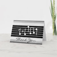 Bristles Musical Notes THANK YOU