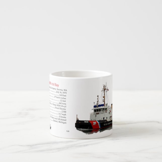 Bristol Bay espresso mug (Front)