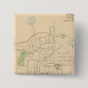 Bristol Borough 2 Inch Square Button