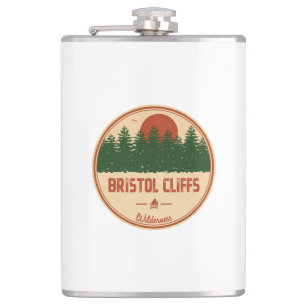 Bristol Cliffs Wilderness Vermont Hip Flask