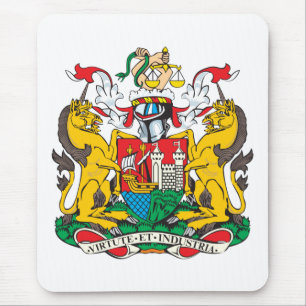 Bristol Coat of Arms Mouse Pad