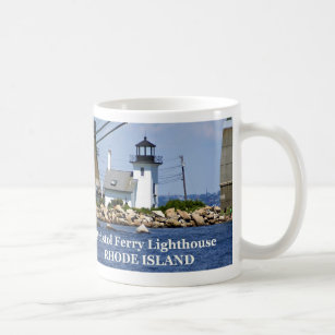 Bristol Ferry Lighthouse, Rhode Island Mug