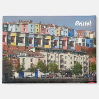 Bristol Harbourside Colourful Houses Magnet