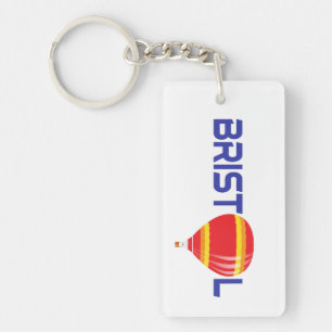 Bristol Hot Air Balloon Colourful Keychain