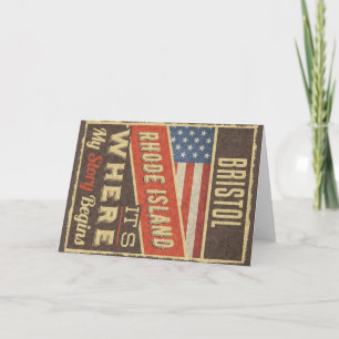 Bristol Rhode Island Card