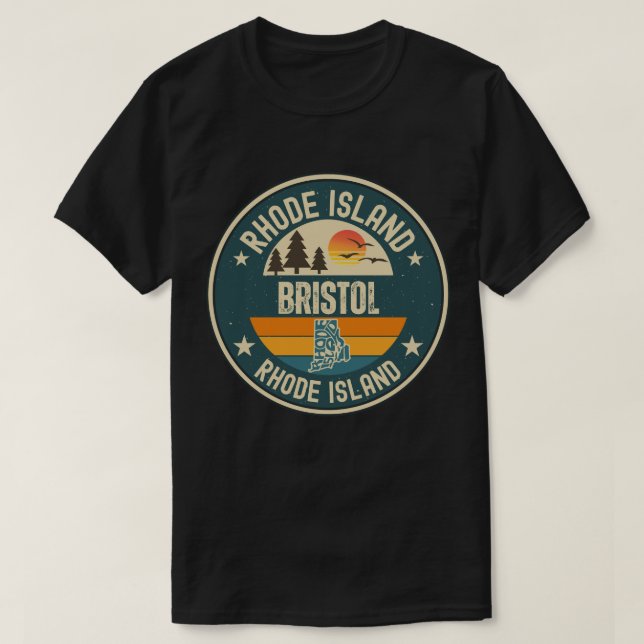 Bristol, Rhode Island T-Shirt (Design Front)