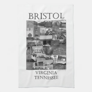 Bristol Scenes Collage Kitchen Towel