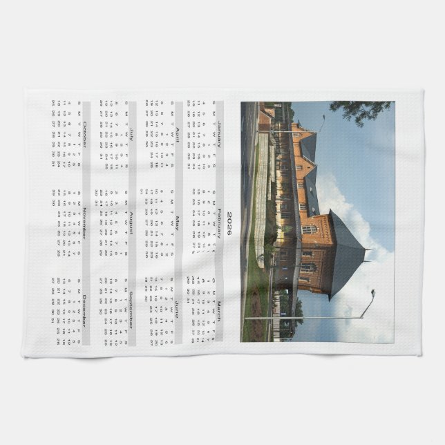 Bristol Train Station Bristol Virginia 2026 Kitchen Towel (Horizontal)