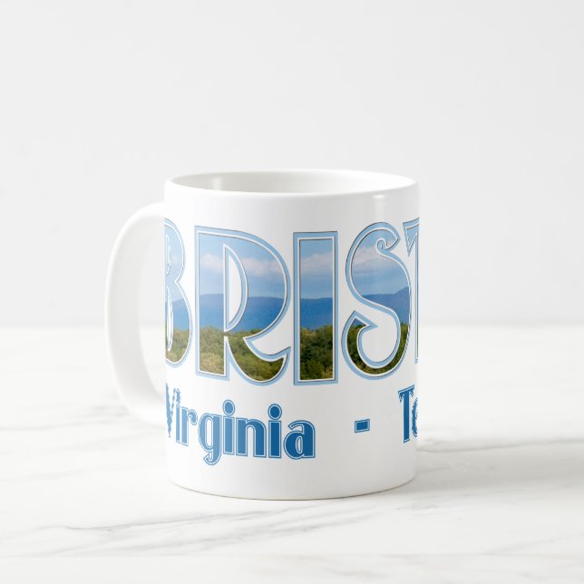 Bristol Virginia Tennessee Scenic views Coffee Mug (Front Left)