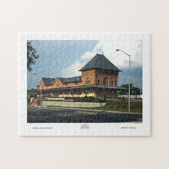Bristol Virginia Train Station puzzle (Horizontal)