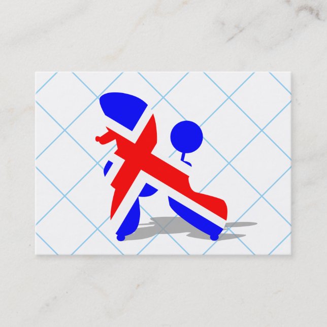 Brit Poodle Business Card (Front)