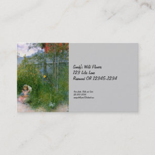 Brita in the Flowerbed Business Card