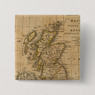 Britain 2 Inch Square Button