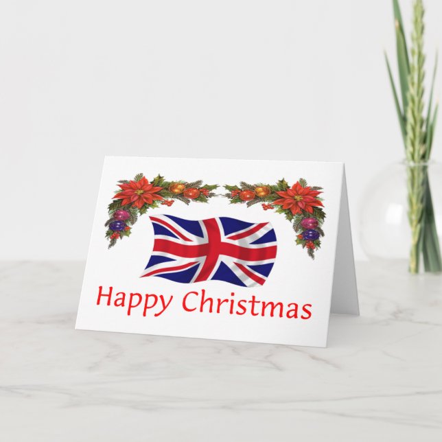 Britain Christmas Holiday Card (Front)