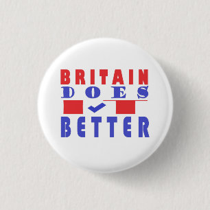  BRITAIN DOES IT BETTER WORD DESIGN 1 INCH ROUND BUTTON