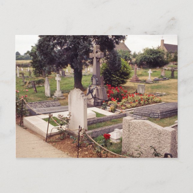Britain Graveyard Postcard (Front)