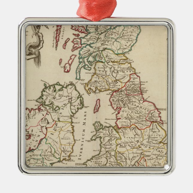 Britain Metal Ornament (Front)