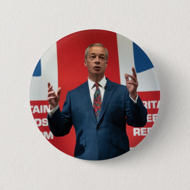 Britain needs Reform!  2 Inch Round Button (Front)