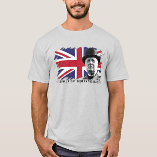 Britain Winston Churchill Men's Basic T-Shirt