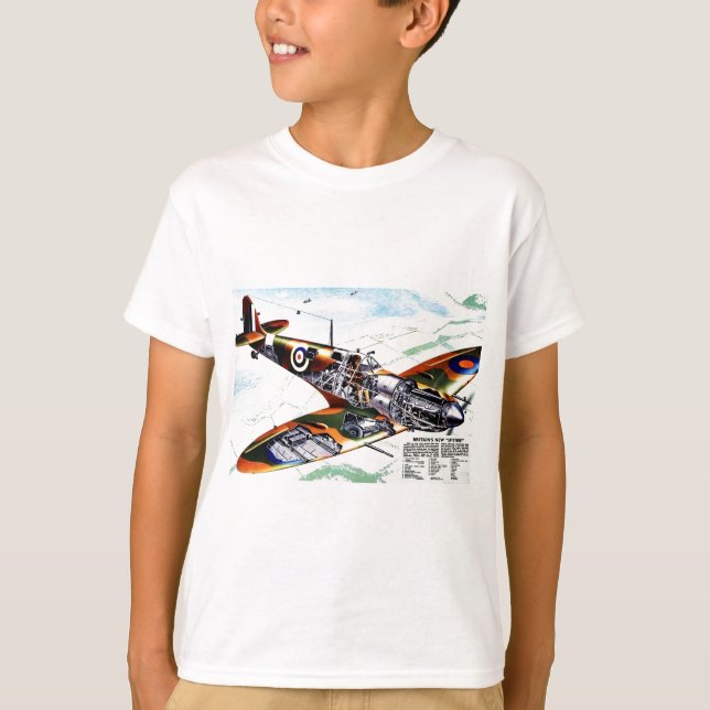 Britain's New Spitfire T-Shirt (Front)