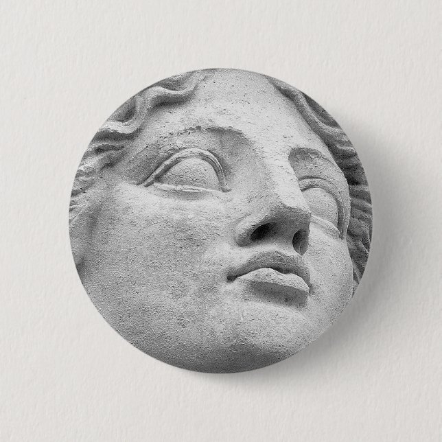 Britannia B&W 2 Inch Round Button (Front)