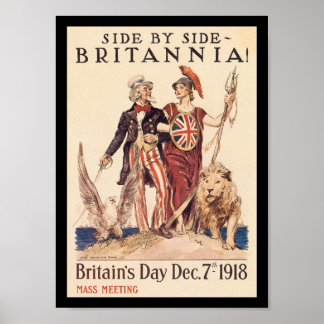Britannia World War II Poster
